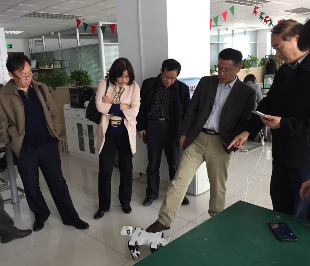 山東省工程師協會、威海市科協、泰安市科協領導來優寶特調研指導